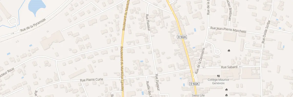Plan du 21 Rue Pasteur à Romorantin-Lanthenay