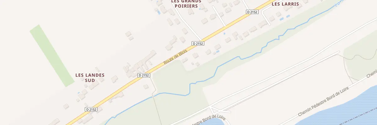 Plan du 45 Rte de Blois à Saint-Ay