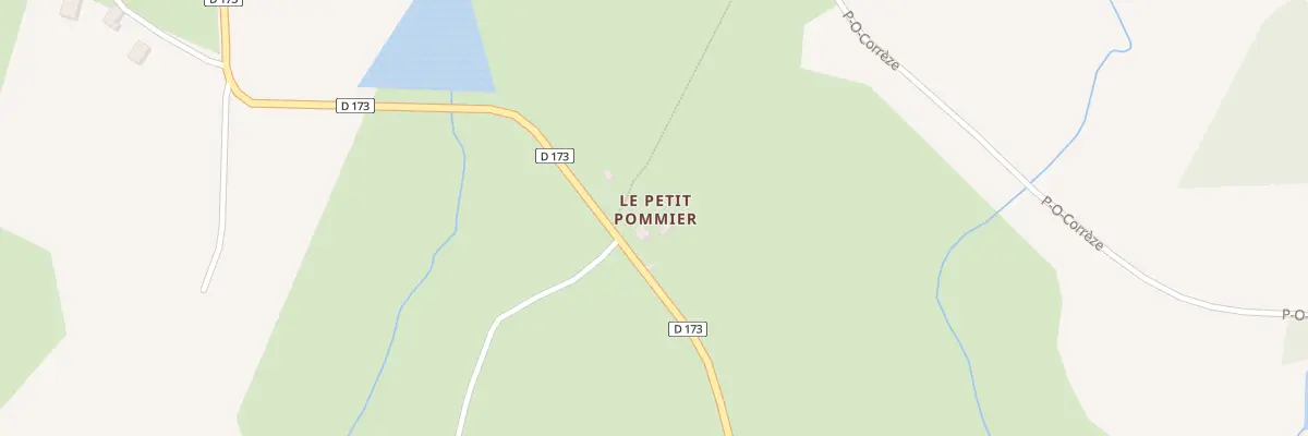 Plan du 5455 Les Cosses au Lonzac