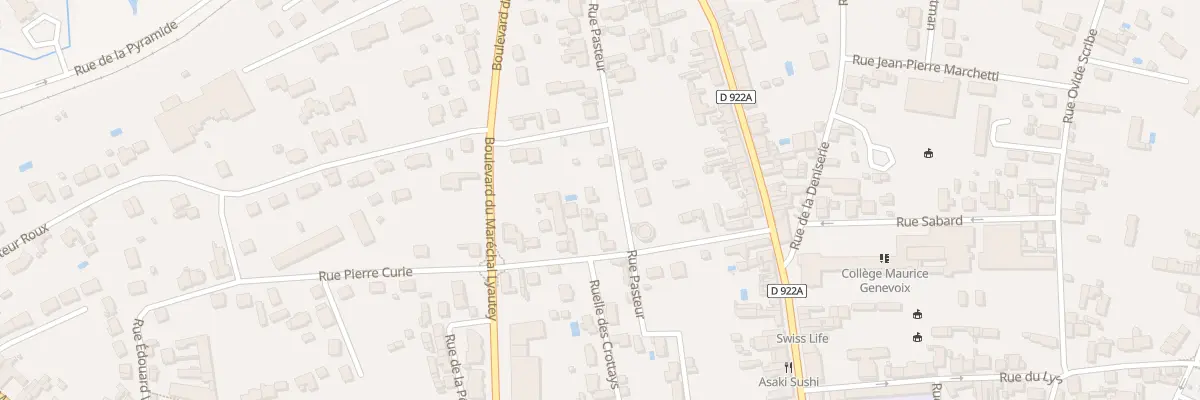 Plan du 17 Rue Pasteur à Romorantin-Lanthenay