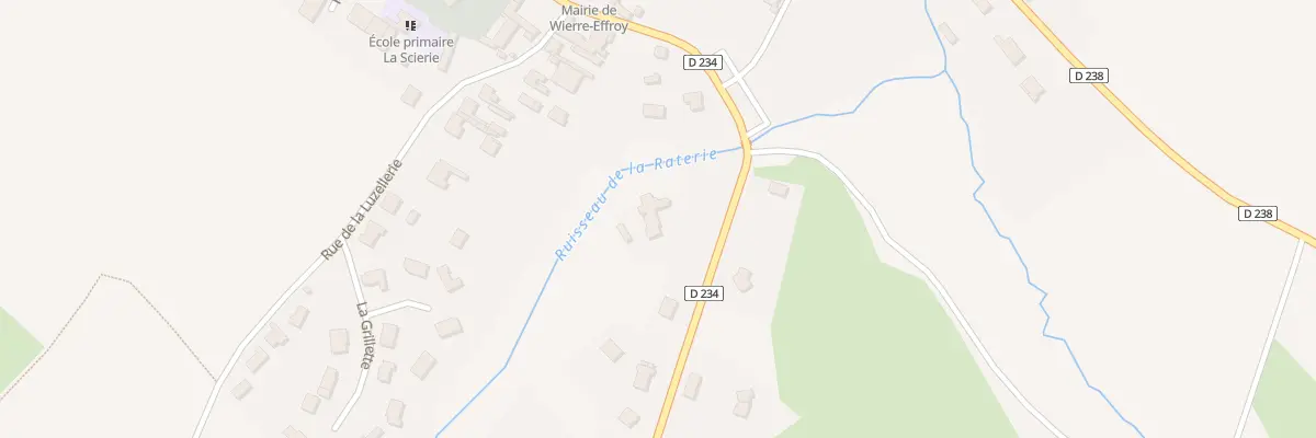 Plan du 214 Rue du Flégard à Wierre-Effroy
