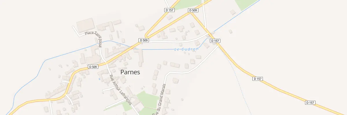 Plan du 19 Rue du Grand Marais à Parnes