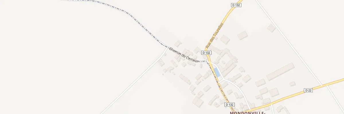 Plan du 15 Che du Cerisier à Prasville