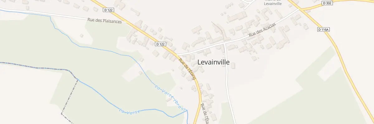 Plan du 31 Rue des Acacias à Levainville