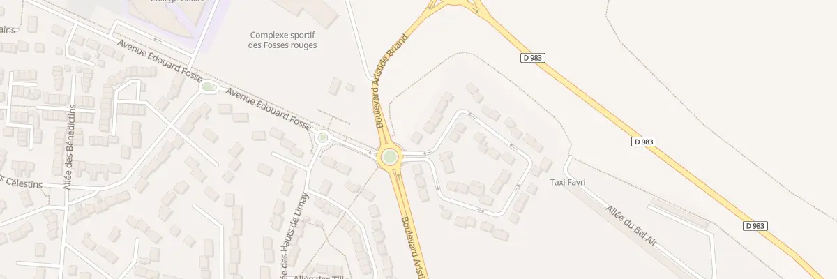 Plan du 1 Rue du Vexin à Limay