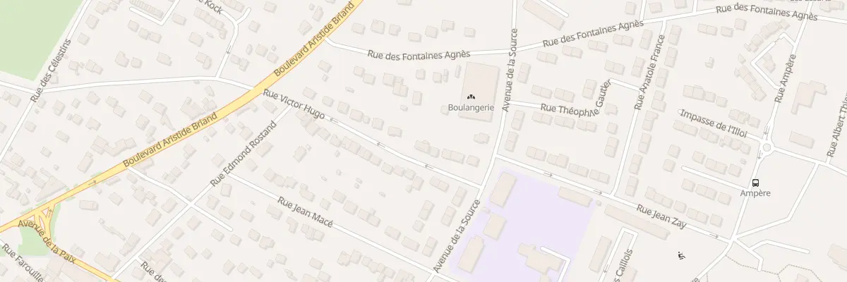 Plan du 21 Rue Victor Hugo à Limay