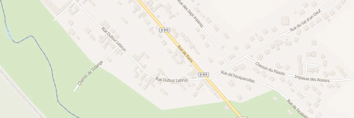 Plan du 13 Rue de Paris à Talmontiers