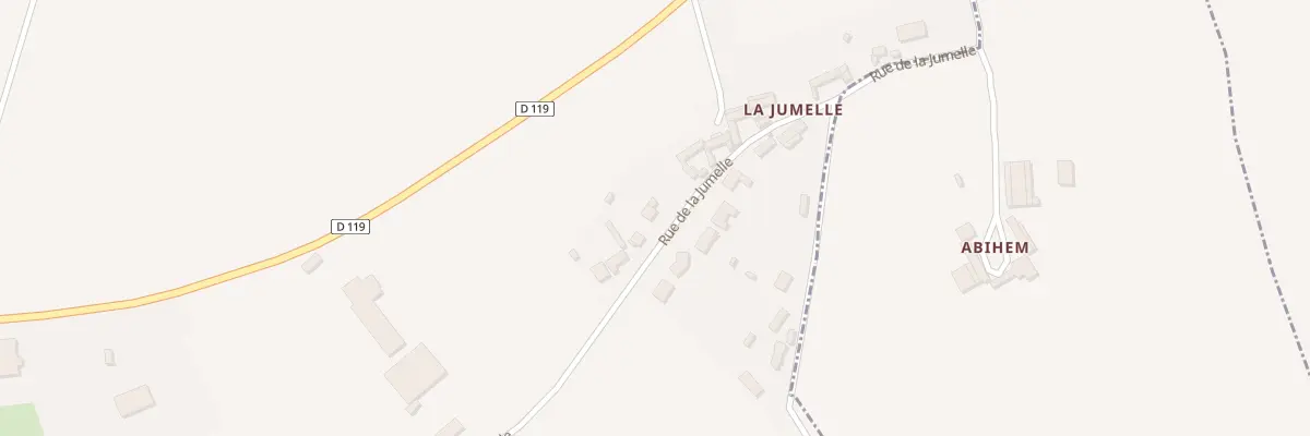 Plan du 45 Rue de la Jumelle à Nempont-Saint-Firmin
