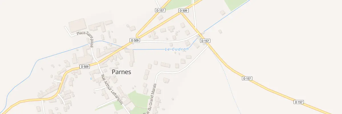 Plan du 21 Rue du Grand Marais à Parnes