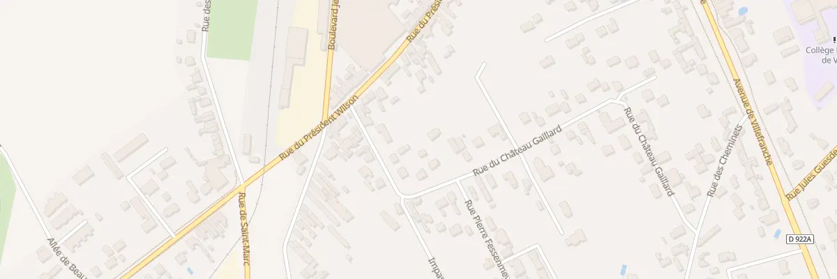 Plan du 6B Rue de Chateau - Gaillard à Romorantin-Lanthenay