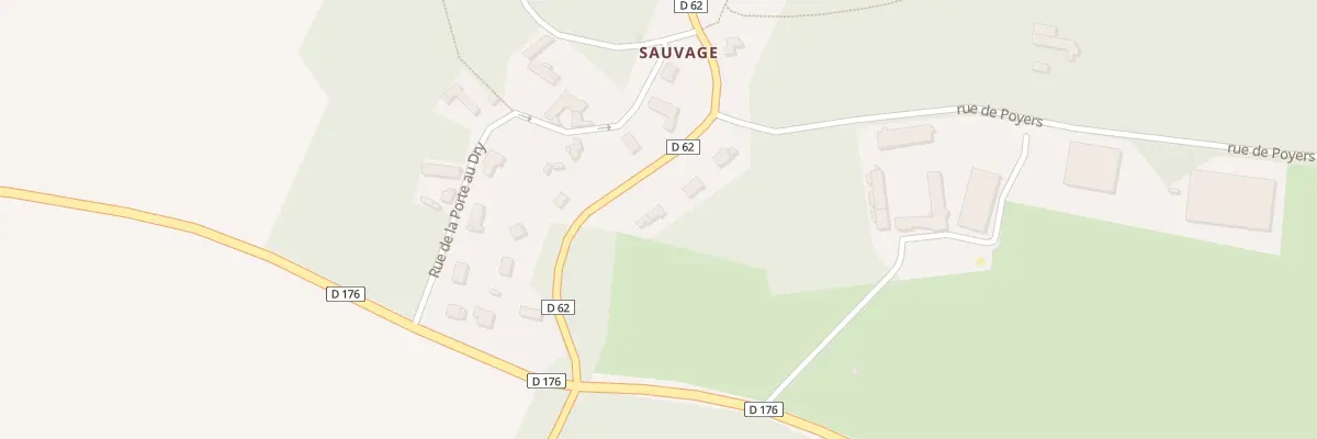 Plan du 6 Rue de Sauvage à Émancé