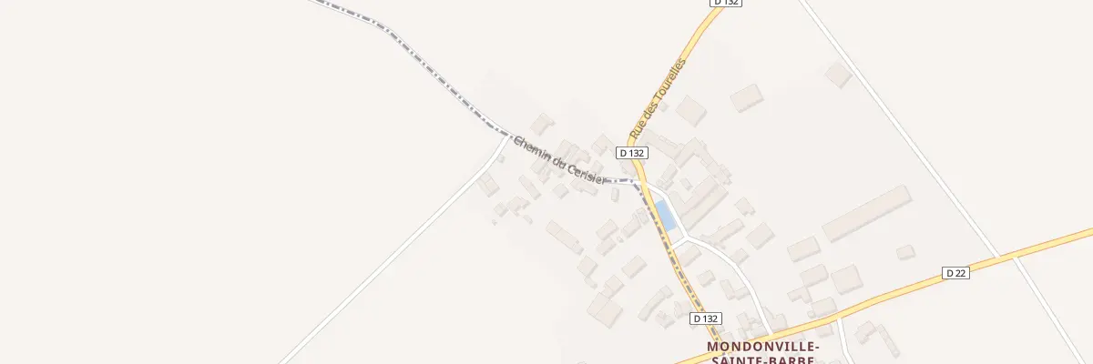 Plan du 11 Che du Cerisier à Prasville