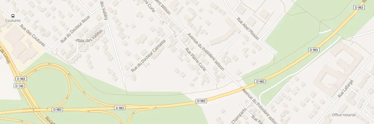 Plan du 66 Rue Pierre Curie à Limay
