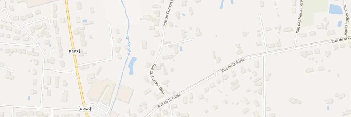 Plan du 9 Rue du Cordon Bleu à Romorantin-Lanthenay