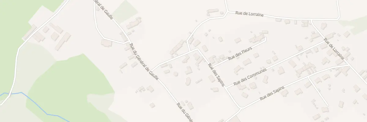 Plan du 6 Rue des Sapins à Rinxent