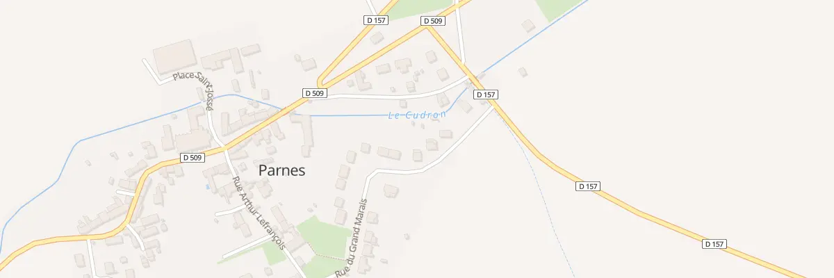 Plan du 23 Rue du Grand Marais à Parnes