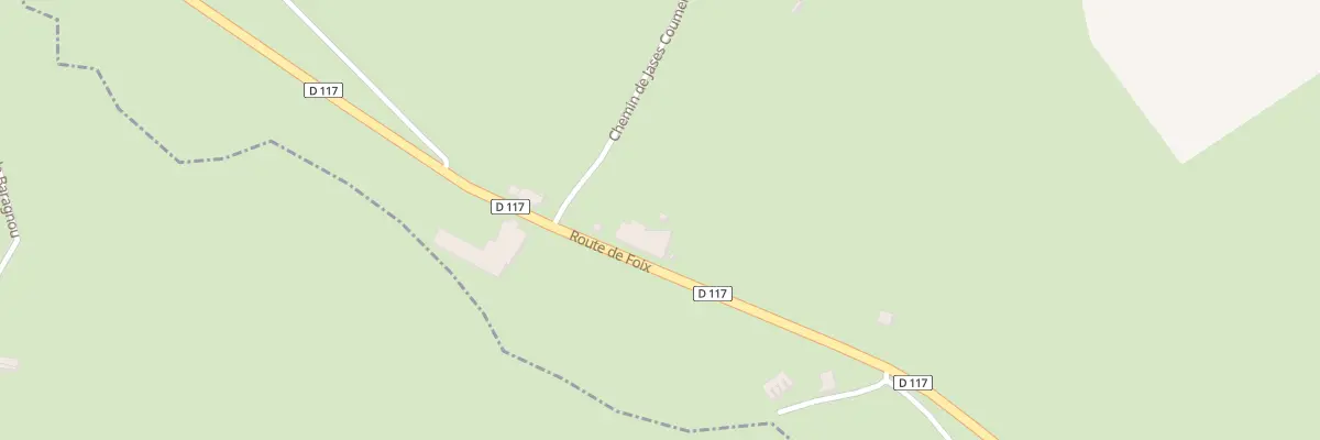 Plan du 3 Jases Coumelles à Roquefixade