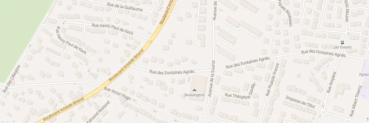 Plan du 11 Rue des Fontaines Agnès à Limay