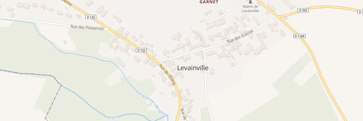 Plan du 27 Rue des Acacias à Levainville