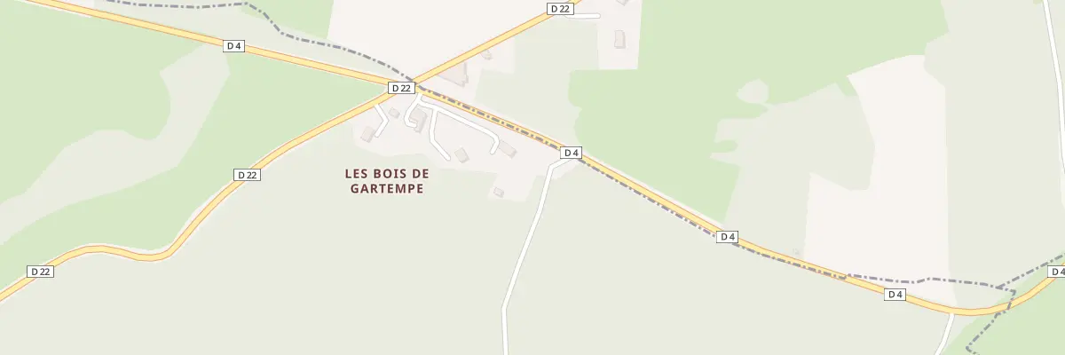 Plan du 12 Les Bois de Gartempe à Gartempe