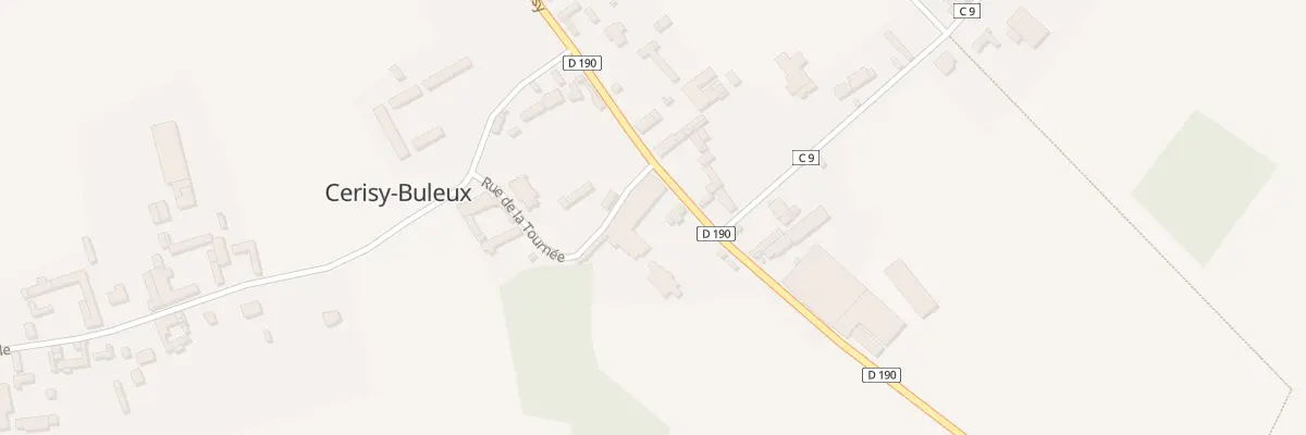 Plan du 3 Rue de Cerisy à Cerisy-Buleux