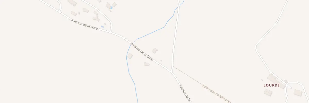 Plan du 9 Av de la Gare aux Pujols