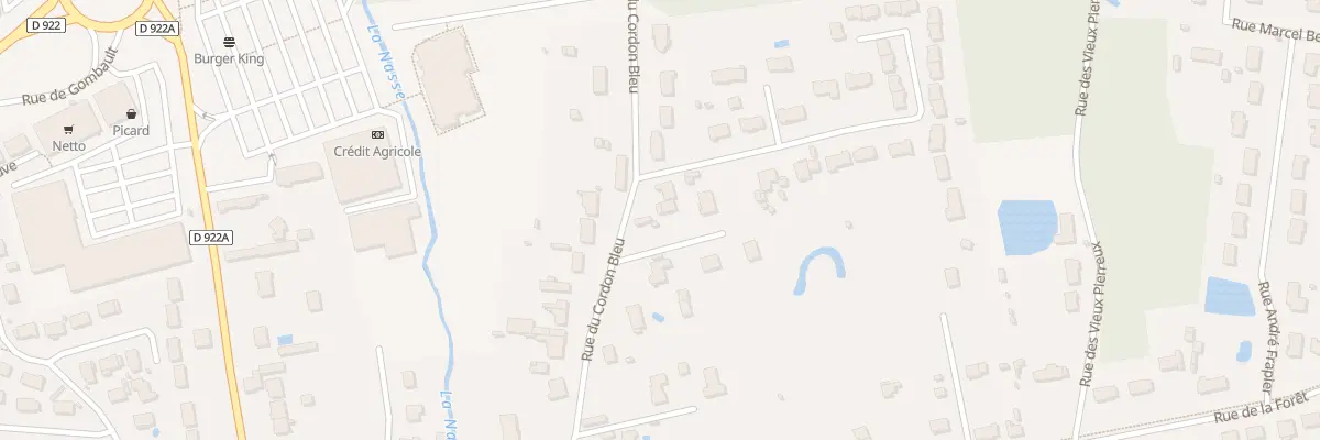 Plan du 27 Rue du Cordon Bleu à Romorantin-Lanthenay