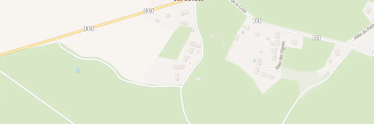 Plan du 5037 La Preugne des Bordes à Buxières-d’Aillac