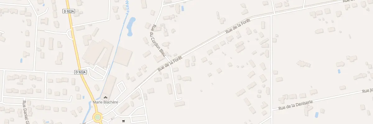 Plan du 23 Rue de la Forêt à Romorantin-Lanthenay
