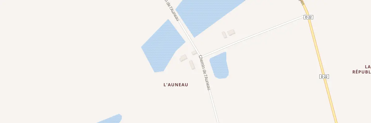 Plan du 3 Che de l’Auneau à Montrieux-en-Sologne