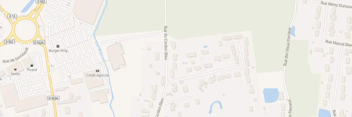 Plan du 35 Rue du Cordon Bleu à Romorantin-Lanthenay