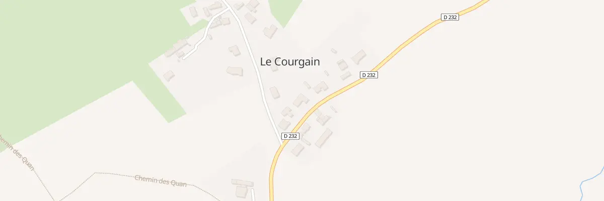 Plan du 1055 Rue de Sainte Godeleine à Wierre-Effroy