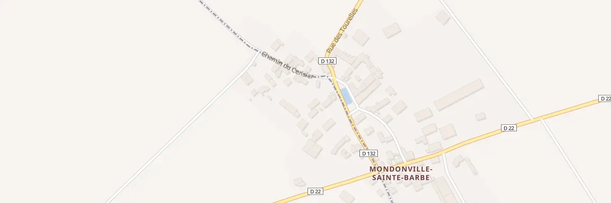 Plan du 1 Che du Cerisier à Prasville