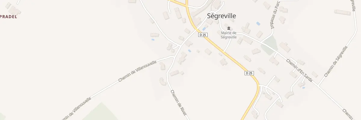 Plan du 4 Che de la Fontaine à Ségreville