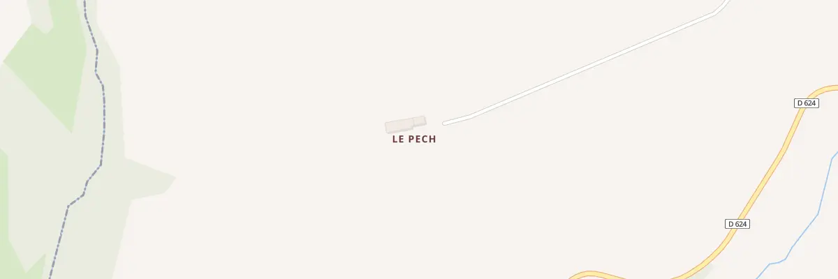 Plan du 20 Le Pech à La Louvière-Lauragais