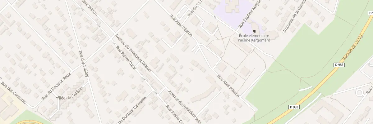 Plan du 92 Rue Abel Plisson à Limay