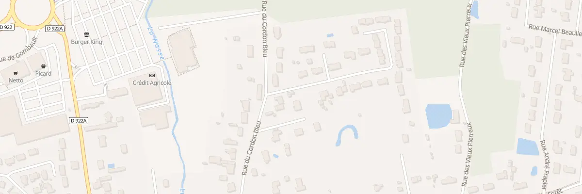 Plan du 29 Rue du Cordon Bleu à Romorantin-Lanthenay