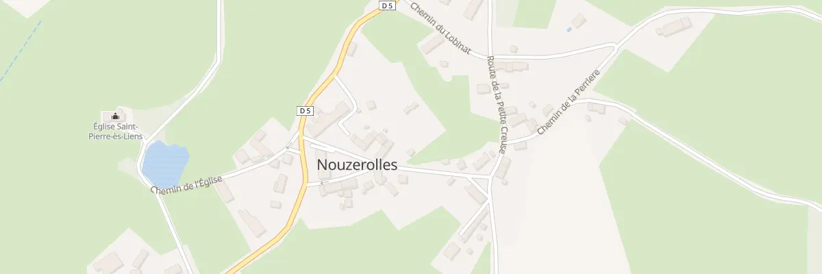 Plan du 11 Rue de la Mairie à Nouzerolles