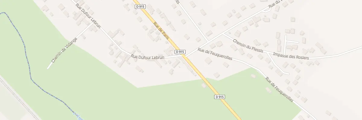 Plan du 21 Rue de Paris à Talmontiers
