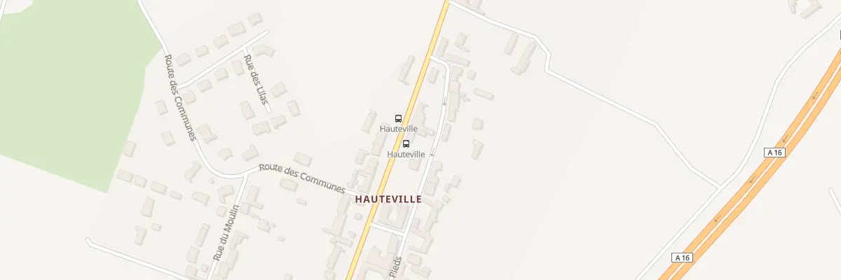 Plan du 77 Hauteville à Saint-Inglevert