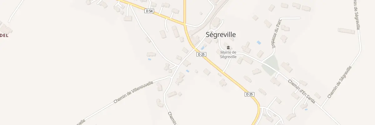 Plan du 2 Che de la Fontaine à Ségreville