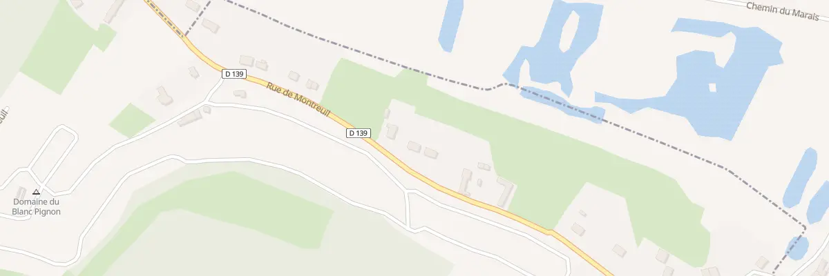 Plan du 5001 Rue de Montreuil à La Calotterie