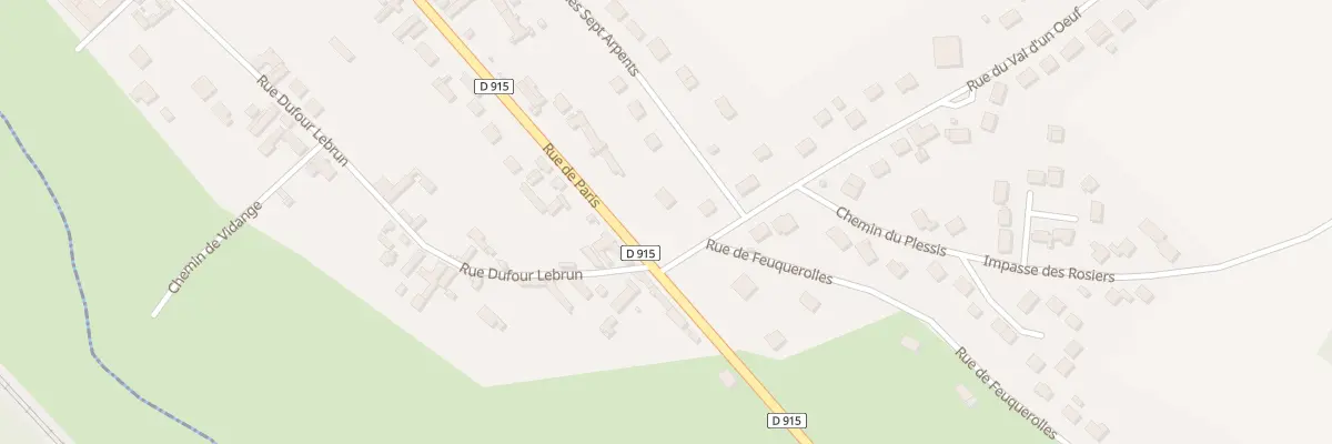 Plan du 24 Rue de Paris à Talmontiers