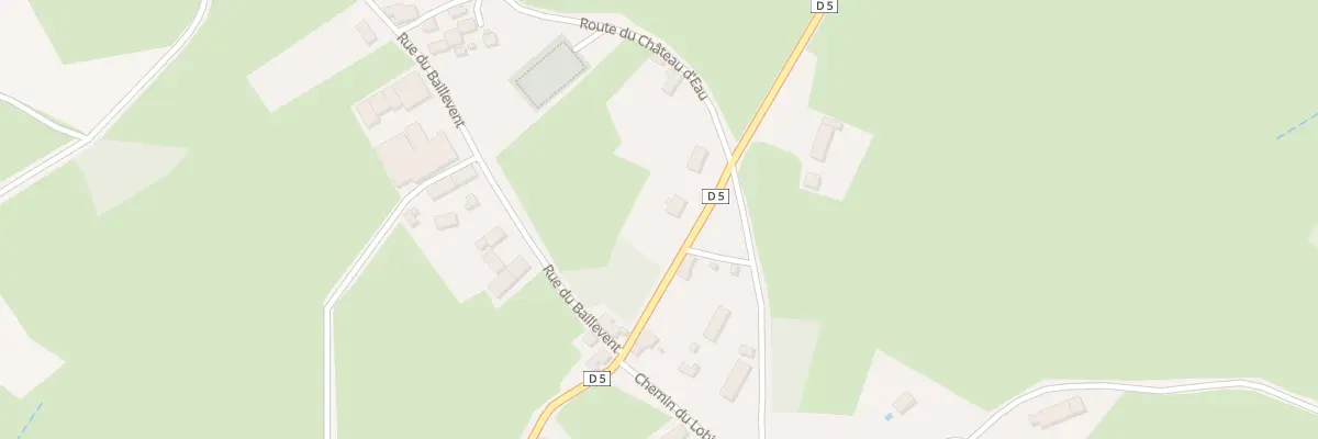 Plan du 5 Rte d’Aigurande à Nouzerolles