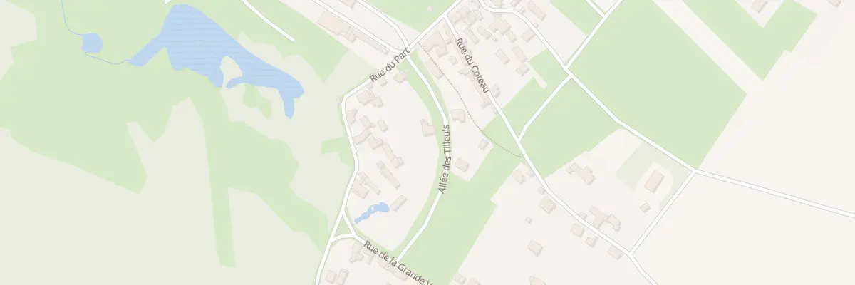 Plan du 2 All des Tilleuls à Saint-Cyr-en-Arthies
