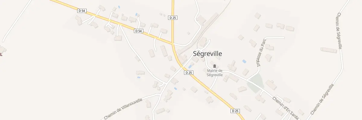 Plan du 4 Rte de Villefranche à Ségreville