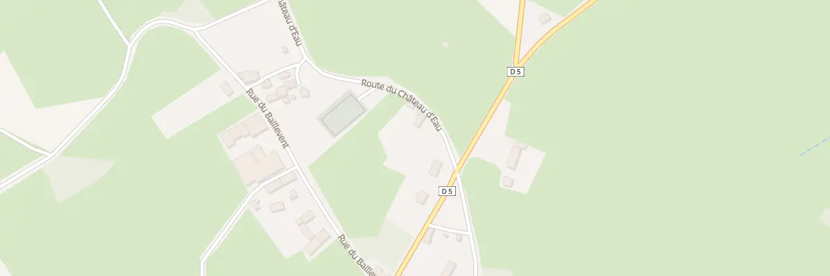 Plan du 1 Rte du Château d’Eau à Nouzerolles