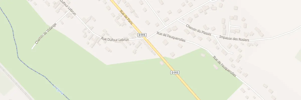 Plan du 25 Rue de Paris à Talmontiers