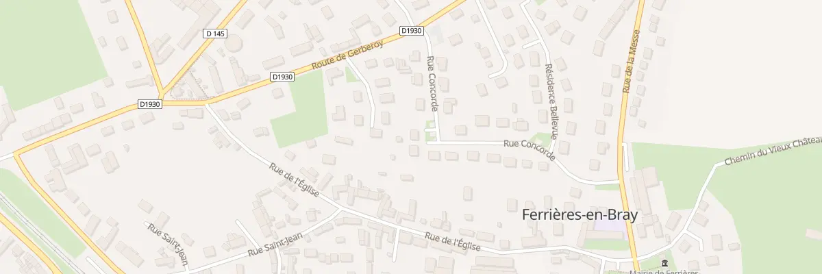 Plan du 5284 Rue Concorde à Ferrières-en-Bray