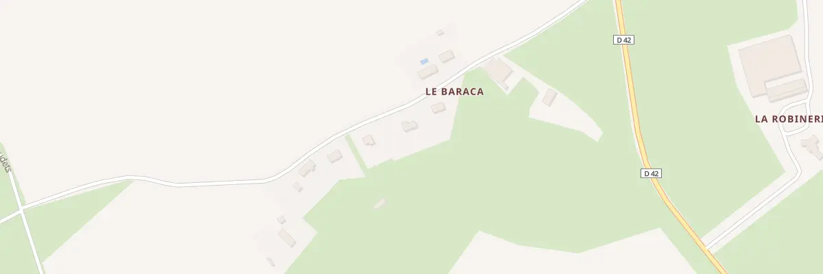 Plan du 5104 Le Baraca à Buxières-d’Aillac